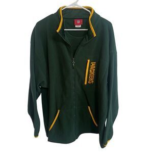 Vintage NFL Green Bay Packers Full Zip Fleece Jacket